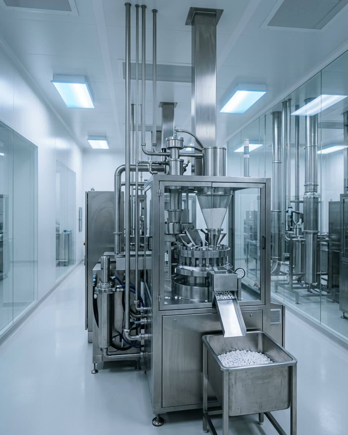 Site de production pharmaceutique certifié GMP